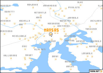 map of Mänsas