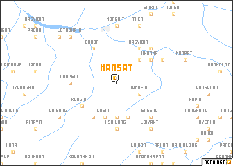 map of Mān Sat