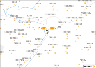 map of Mansedari