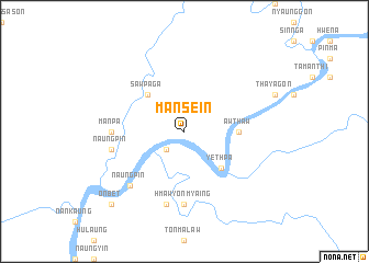 map of Mansein