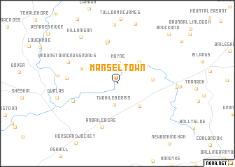 map of Manseltown