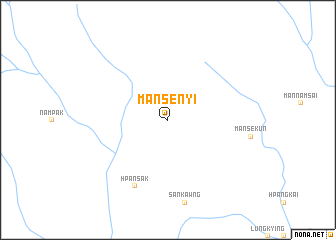 map of Mān Senyi