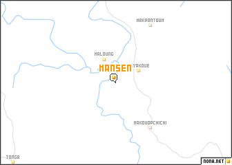 map of Mansen