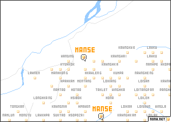 map of Mān Sē