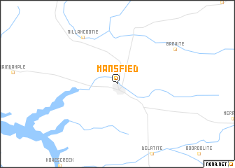 map of Mansfied