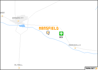 map of Mansfield