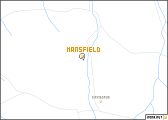 map of Mansfield