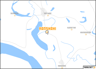 map of Manshāhi