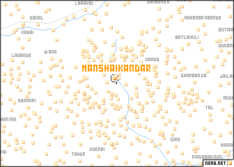 map of Manshai Kandar