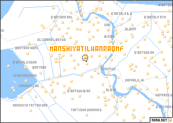 map of Manshīyat ‘Ilwān Raqm 5