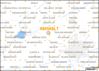 map of Mansholt