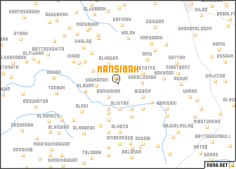 map of Mansibah