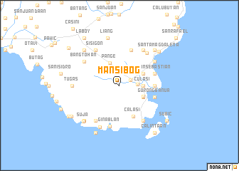 map of Mansibog