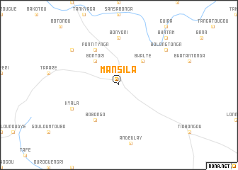 map of Mansila
