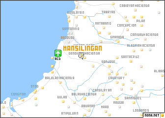 map of Mansilingan