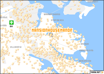 map of Mansion House Manor