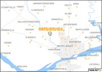 map of Mansion View