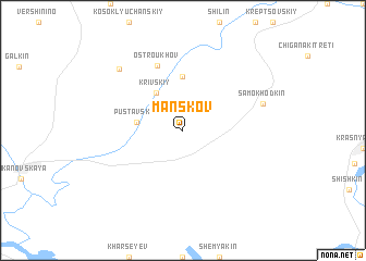 map of Manskov