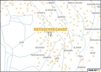 map of Mansokh Meghwār