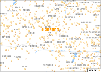 map of Mansŏng