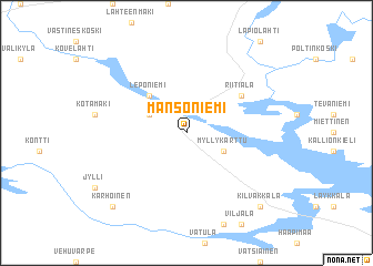 map of Mansoniemi