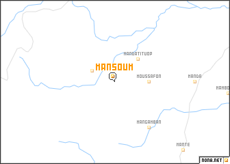 map of Mansoum