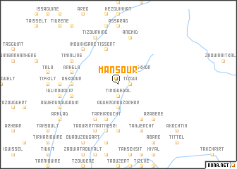 map of Mansour