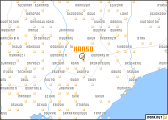 map of Manso