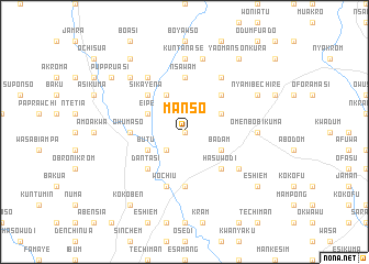 map of Manso