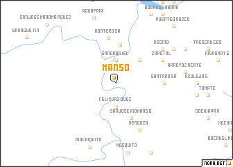 map of Manso