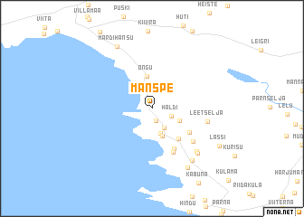 map of Mänspe
