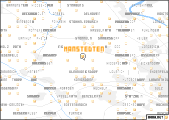 map of Manstedten