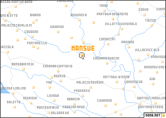 map of Mansuè