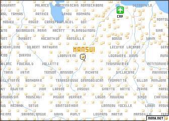 map of Mansui