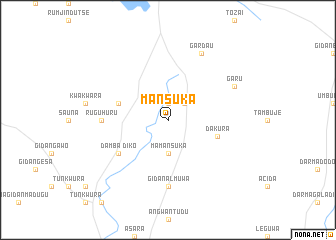 map of Mansuka