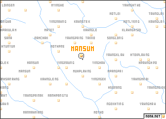 map of Mānsum