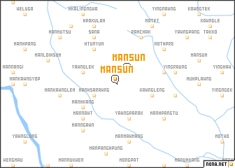 map of Mān Sün
