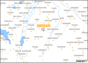 map of Mansu-ri