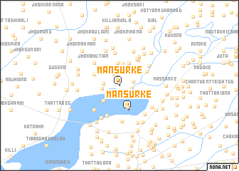 map of Mansurke