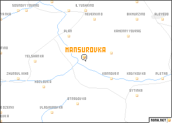 map of Mansurovka