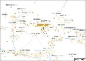 map of Mansūr