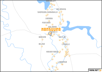 map of Mansuura