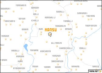 map of Mansu