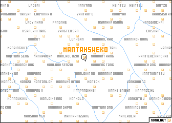 map of Mān Ta-hswē-ko