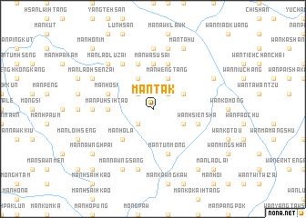 map of Mān Tak