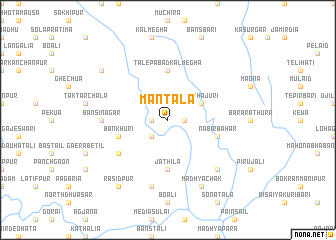 map of Mantala