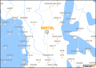 map of Mantal