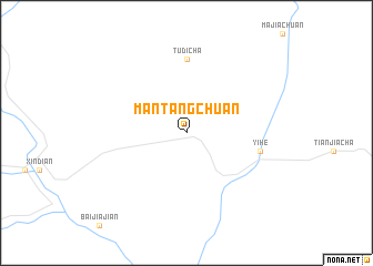 map of Mantangchuan