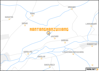 map of Mantangmanzuxiang