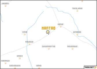 map of Mantao